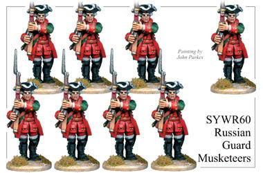 SYWR060 Russian Guard Musketeers