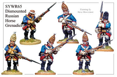 SYWR065 Dismounted Russian Horse Grenadiers