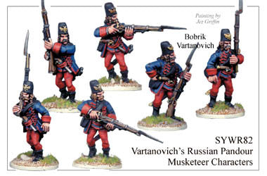 SYWR082 Vartanovich's Pandour Musketeer Characters