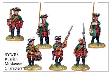 SYWR008 Russian Musketeer Characters