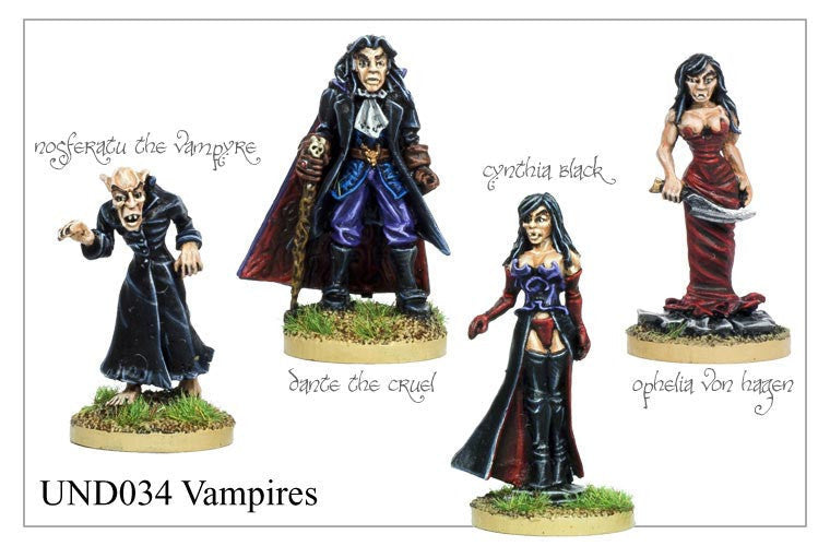 UND034 - Vampires: Nosferatu Dante Cynthia and Ophelia