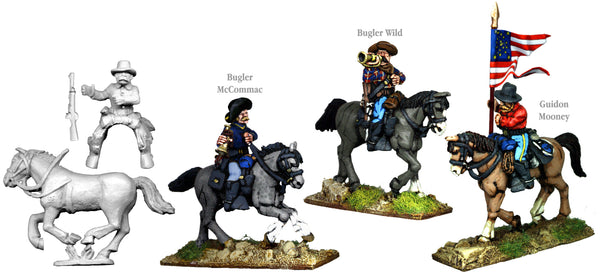 US005A - US Cavalry Mounted Command