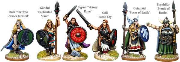 VIK055 - Viking Valkyries War Maidens Of Odin