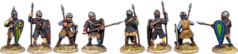 VNS008 - Armoured Norman Spearmen