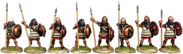 WG022 - Armoured Spartan Hoplites At The Ready