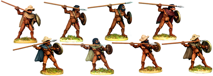 WG027 - Naked Greek or Macedonian Javelinmen