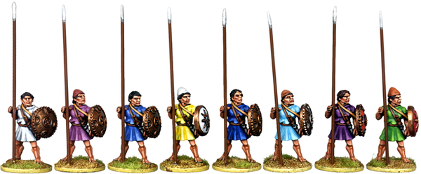 WG121 - Unarmoured Macedonian Pikemen 6