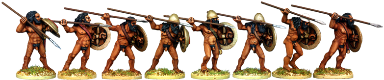 WG177 - Naked Spartan Hoplites