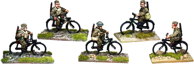 WW2014 - Home Guard On Bicycles