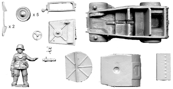 WW2G013 - Armoured Kubelwagen