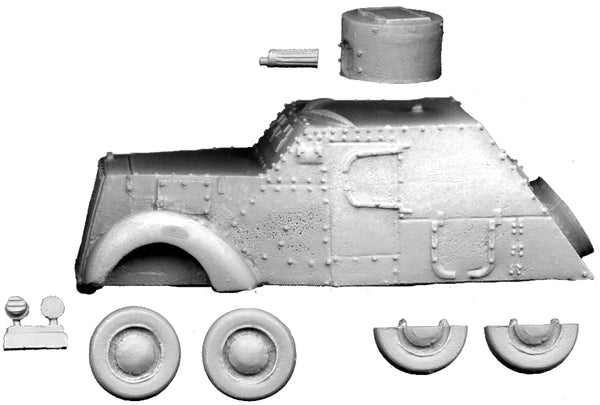 WW2041 - Armoured Car and Crew