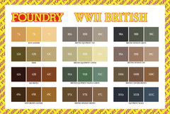 World War II British Paint Set