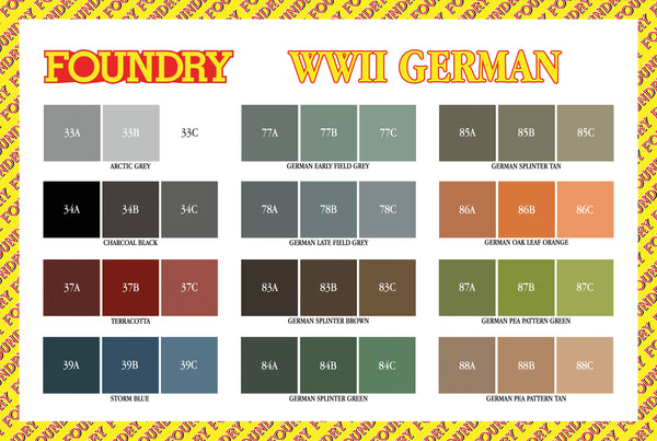 World War II German Paint Set