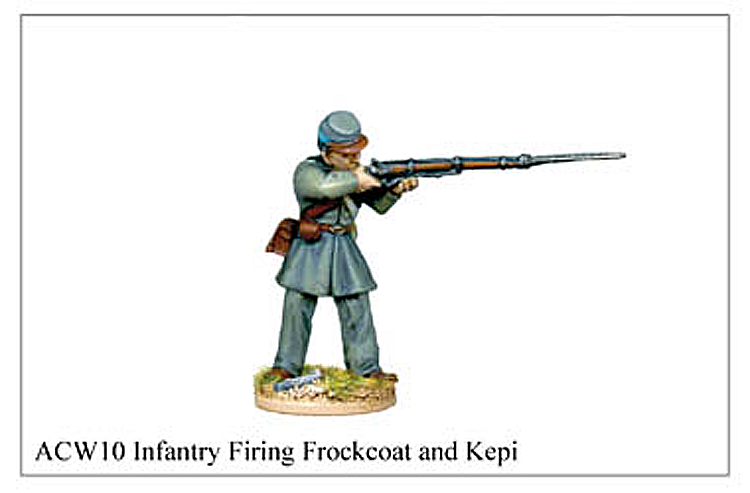ACW010 - Infantry Firing Frockcoat And Kepi