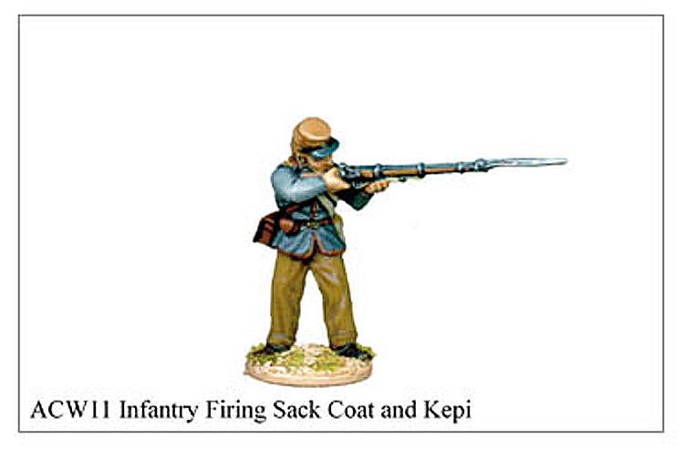 ACW011 - Infantry Firing Sack Coat And Kepi