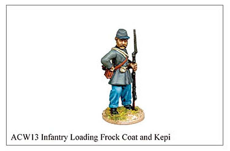 ACW013 - Infantry Loading Frock Coat And Kepi
