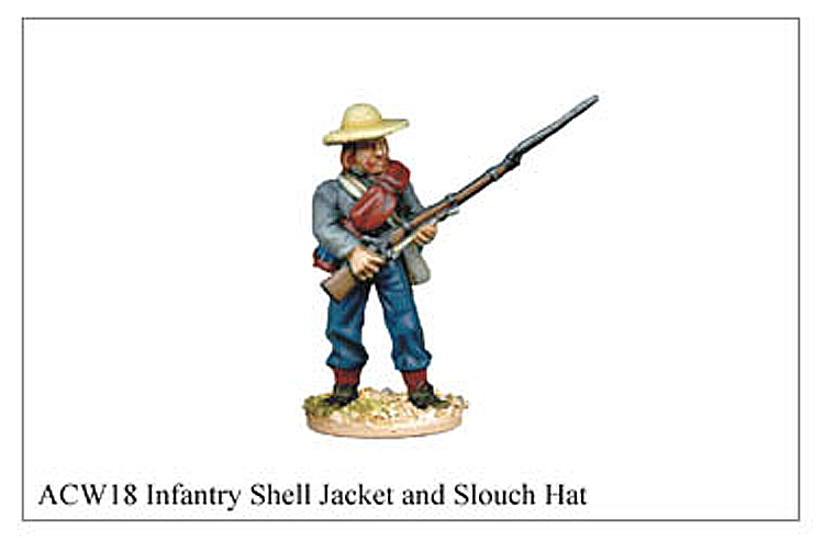ACW018 - Infantry Shell Jacket And Slouch Hat