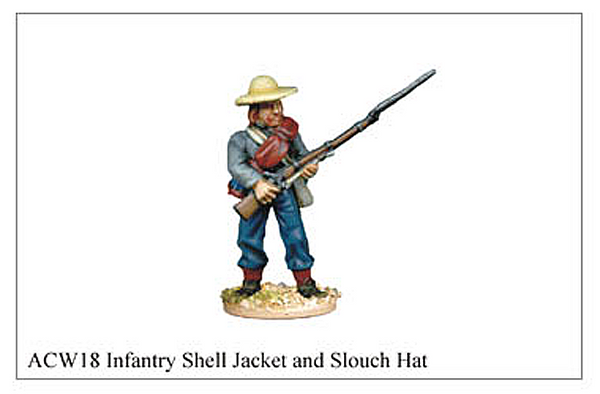 ACW018 - Infantry Shell Jacket And Slouch Hat