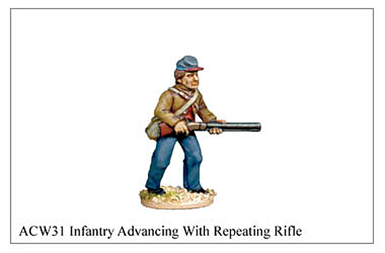 ACW031 - Infantry Advancing With Repeating Rifle