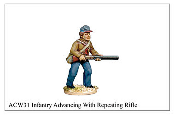 ACW031 - Infantry Advancing With Repeating Rifle