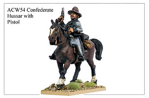 ACW054 - Confederate Hussar With Pistol