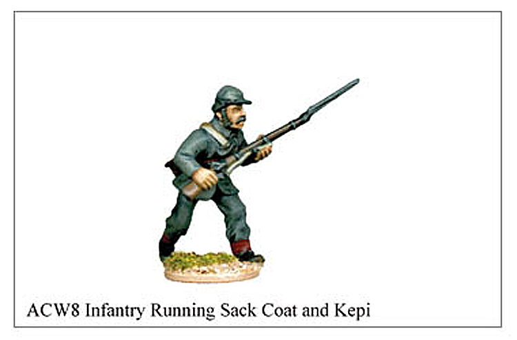 ACW008 - Infantry Running Sack Coat And Kepi