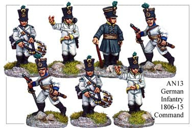 AN013 German Infantry 1806-15 Command