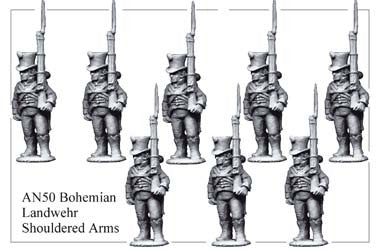 AN050 Bohemian Landwehr Shouldered Arms
