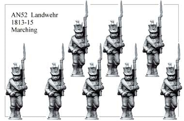 AN052 Landwehr 1813-15 Marching