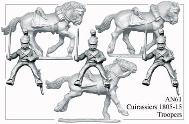 AN061 Cuirassiers 1805-15 Troopers