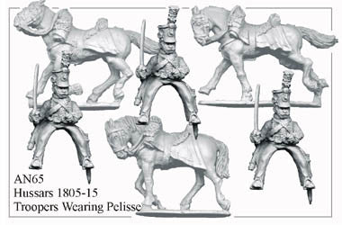 AN065 Hussars 1805-15 Troopers Wearing Pelisse