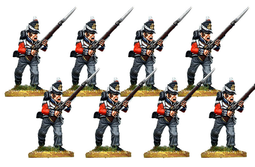 B036  Late Line Infantry Centre Company Charging