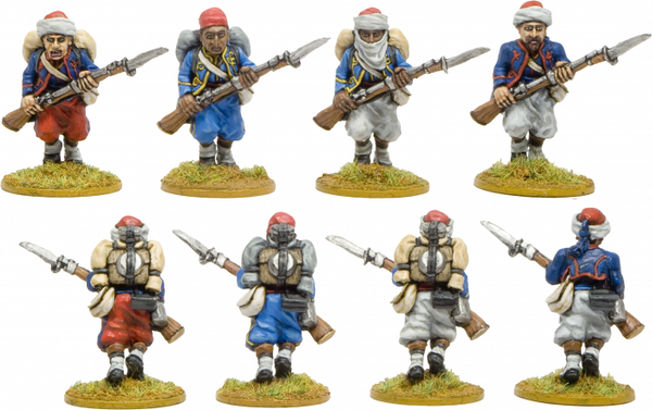 FPF054 Turco/Zouave Infantry Running