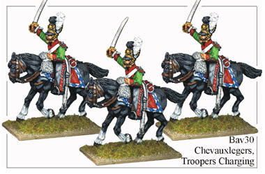 BAV030 Chevauxleger Troopers Charging