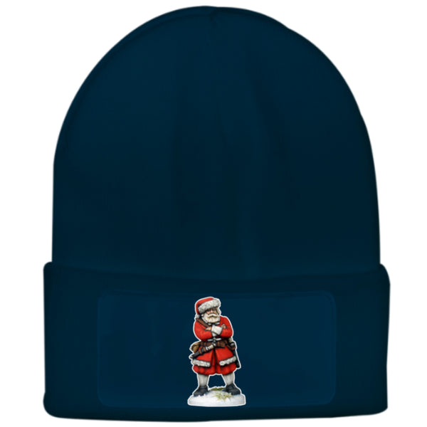 Viking Santa Beanie - Blue