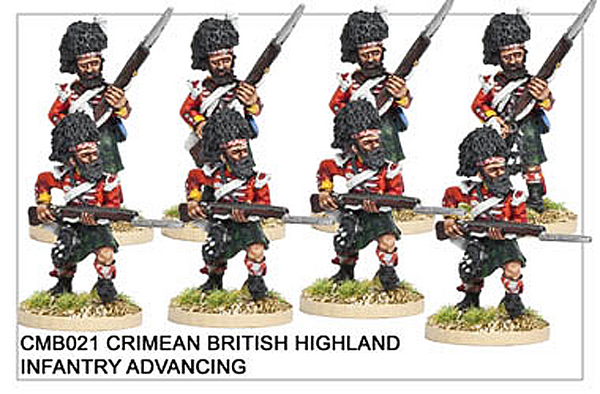 CMB021 Highland Infantry Advancing
