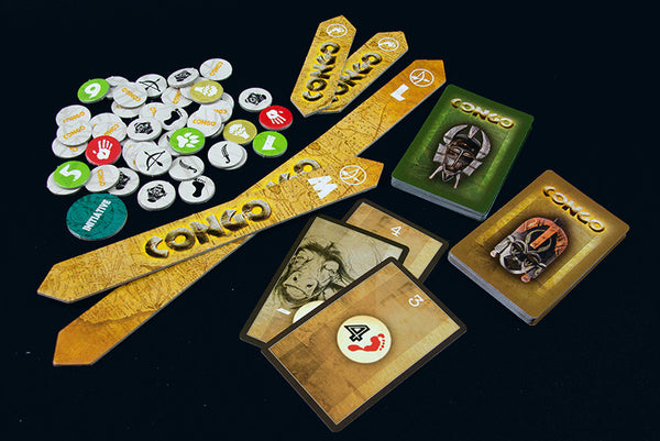 CONGO BUNDLE 3 - All four factions, the Adventure Pack and the Rulebook (15% off and free shipping)