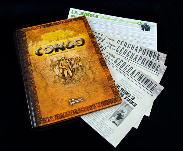 CONGO BUNDLE 3 - All four factions, the Adventure Pack and the Rulebook (15% off and free shipping)