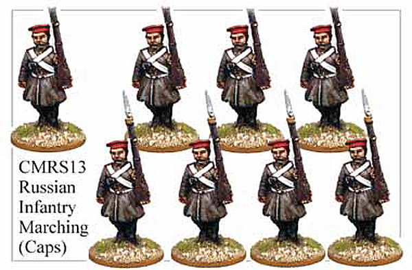CMRS013 Infantry in Fatigue Caps Marching