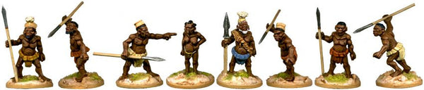 DA136 - Pygmy Chief Mbuti and his Pygmy Bodyguard