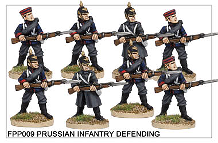 FPP009 Prussian Infantry Defending