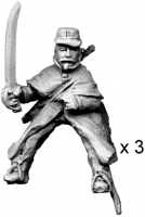 FPF040 French Hussars in Kepis and Greatcoats