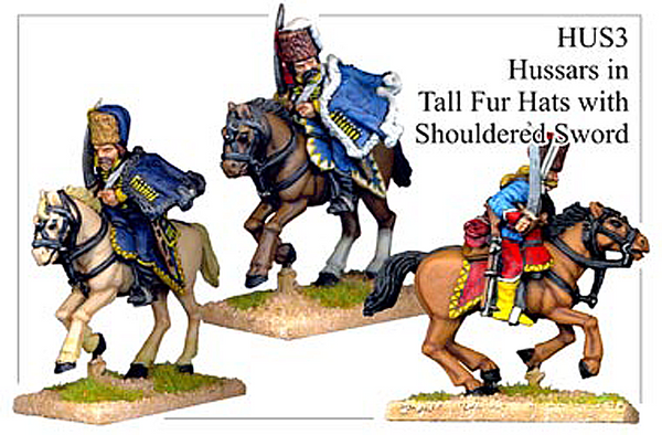 HUS003 - Hussars In Tall Fur Hats