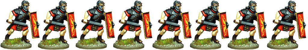 IR046 - Legionaries, Segmented Armour, Advancing with Gladius
