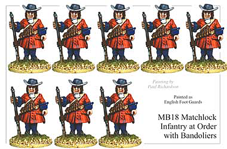 MB018 - Infantry With Matchlock Standing