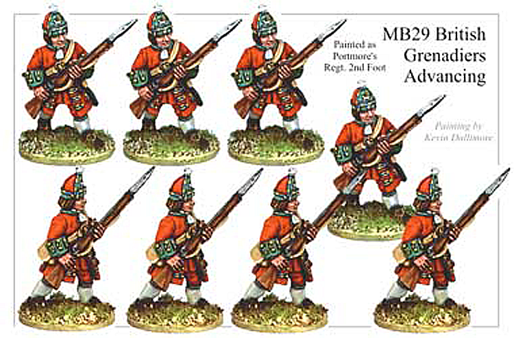 MB029 - British Grenadier Advancing