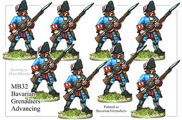 MB032 - Bavarian Grenadier Advancing