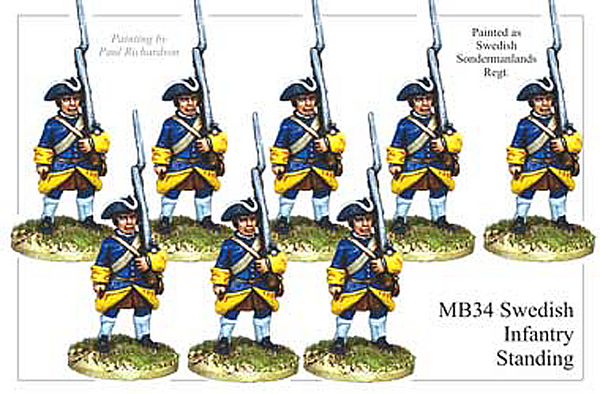 MB034 - Swedish Infantry Standing