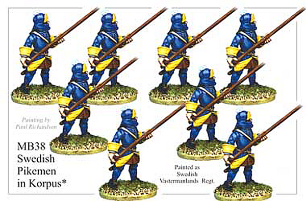 MB038 - Swedish Pikemen In Korpus