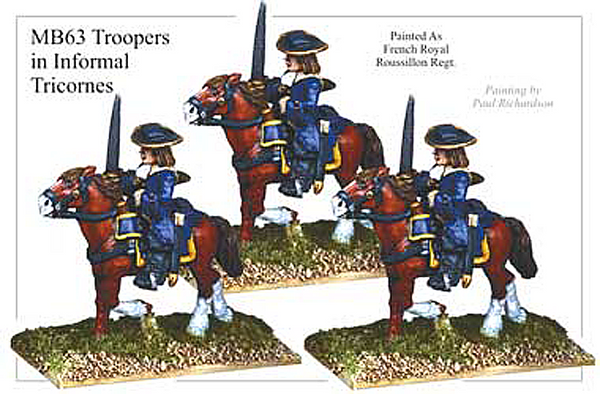 MB063 - Cavalry Trooper In Informal Tricorn